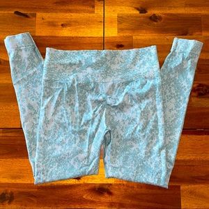 Gymshark Blue Seamless Adapt Animal Leggings